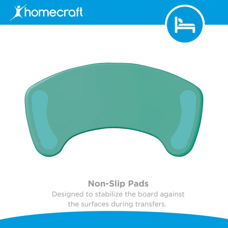 Days Curved Transfer Board with Handles, 27-5/8" 336 lbs. Capacity - Image 3